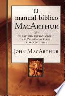 Libro El manual bíblico MacArthur