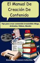 Libro El Manual De Creación De Contenido