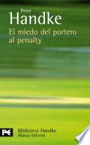 Libro El miedo del portero al penalty