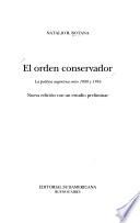Libro El orden conservador