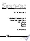 Libro El placer, 2 (Xipe totek 18)