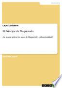 Libro El Príncipe de Maquiavelo