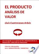 Libro El producto. Análisis de valor