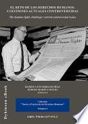 Libro El reto de los derechos humanos: cuestiones actuales controvertidas. The human rights challenge: current controversial issues