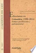 Elecciones en Colombia:1990-2014. Debates presidenciales y parlamentarios