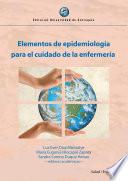Libro Elementos de epidemiología para el cuidado de la enfermería