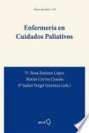 Libro Enfermería en cuidados paliativos