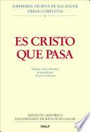 Libro Es Cristo que pasa