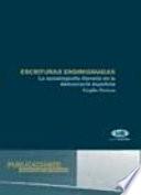Libro Escrituras ensimismadas