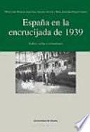 Libro España en la encrucijada de 1939