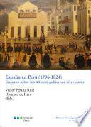 Libro España en Perú (1796-1824)