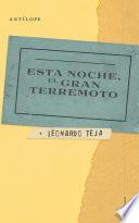 Libro Esta noche, el Gran Terremoto