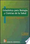 Libro Estadística para biología y ciencias de la salud