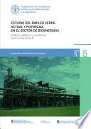 Libro Estudio del empleo verde, actual y potencial, en el sector de bioenergías