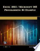 Libro Excel 2021 / Microsoft 365 Programming By Example