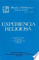 Libro Experiencia religiosa