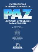 Libro Experiencias internacionales de paz