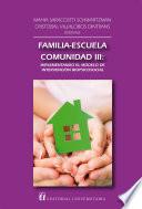 Libro Familia, escuela y comunidad III