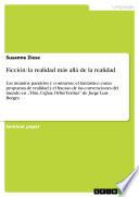 Libro Ficción: la realidad más allá de la realidad