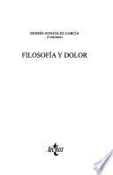 Libro Filosofía y dolor