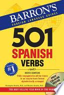 Libro Five Hundred and One Spanish Verbs