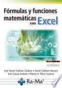 Libro Fórmulas y funciones matemáticas con Excel
