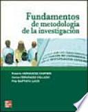 Libro Fundamentos de metodología de la investigación