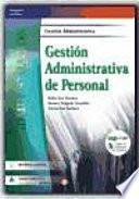 Libro Gestión administrativa de personal