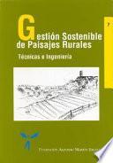 Libro Gestión sostenible de paisajes rurales