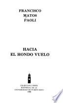 Libro Hacia el hondo vuelo