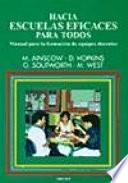 Libro Hacia escuelas eficaces para todos