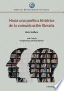 Libro Hacia una poética histórica de la comunicación literaria