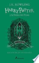Libro Harry Potter y la Orden del Fénix (20 Aniv. Slytherin) / Harry Potter and the Or der of the Phoenix (Slytherin)