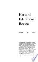 Libro Harvard Educational Review