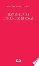 Libro Hay en el aire un cúmulo de cosas