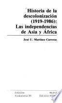 Historia de la descolonización (1919-1986)