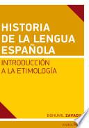 Libro Historia de la lengua espaňola