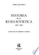 Historia de la Rusia soviética, 1917-1957