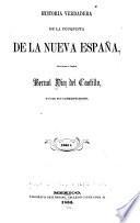 Libro Historia verdadera de la conquista de la Nueva España