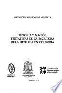 Libro Historia y nación