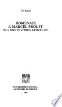 Homenaje a Marcel Proust