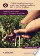 Libro Identificación de los productos y medios empleados para el control de plagas. SEAG0110