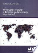 Libro Inmigración irregular y Derechos Fundamentales