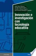 Libro Innovación e investigación con tecnología educativa