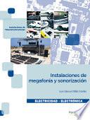 Libro Instalaciones de megafonía y sonorización