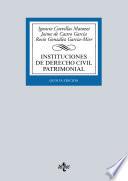 Libro Instituciones de Derecho Civil Patrimonial