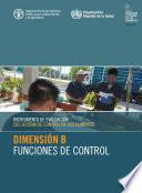 Libro Instrumento de evaluación del sistema de control de los alimentos: Dimensión B - Funciones de control
