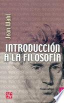Libro Introducción a la Filosofía