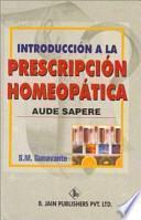 Libro Introducción a la Prescripción Homeopática
