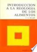 Libro Introducción a la reología de los alimentos